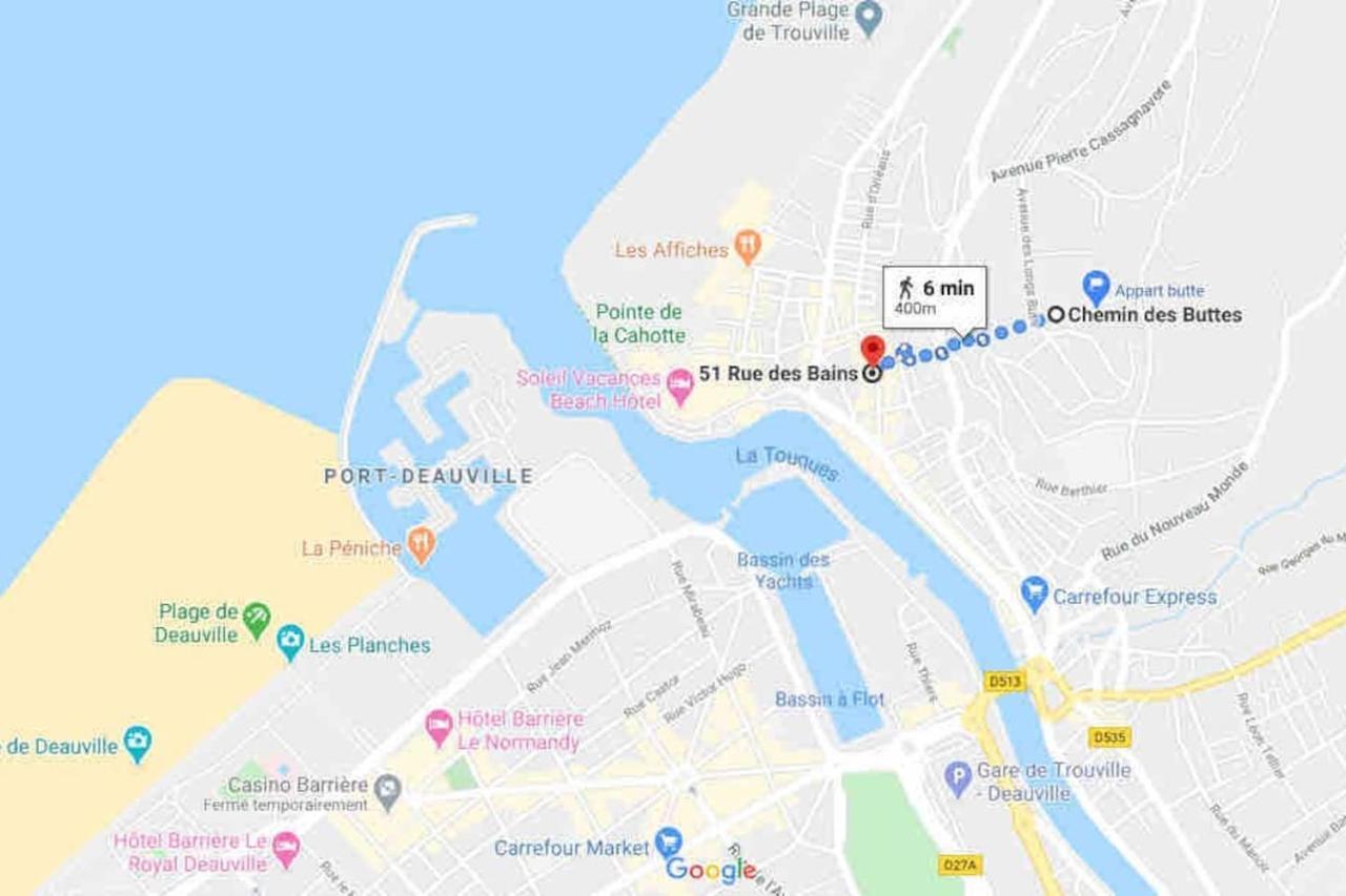 Appartement Avec Terrasse Vue Mer Trouville Sur Mer المظهر الخارجي الصورة